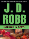 Cover image for Holiday in Death